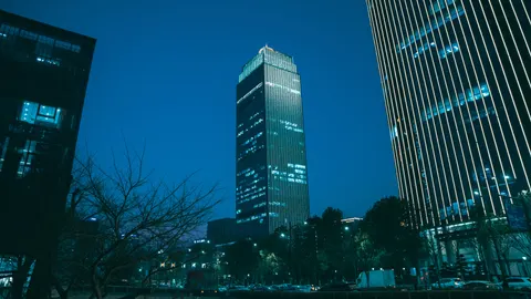 Shanghai Night 4K Wallpaper · city · 3840×2160