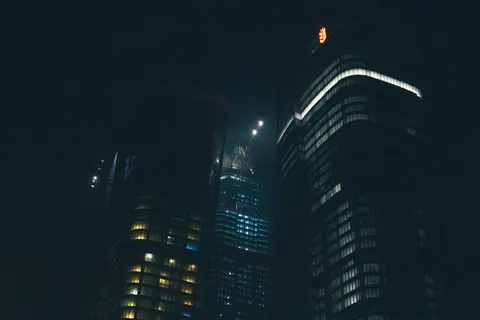 Shanghai Night 4K Wallpaper · city · 3840×2560