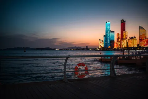Shanghai Night 4K Wallpaper · city · 3840×2560