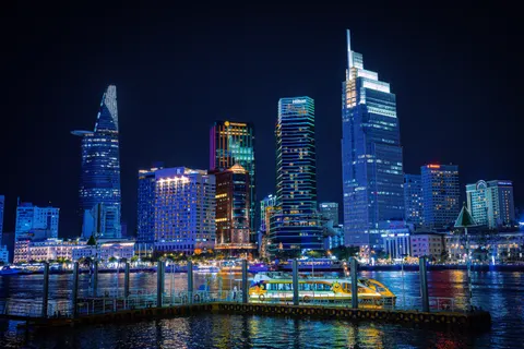 Shanghai Night 4K Wallpaper · city · 3840×2560