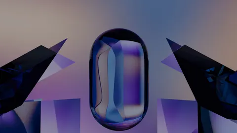 क्रिस्टल ग्लास 4K वॉलपेपर · abstract · 3840×2160