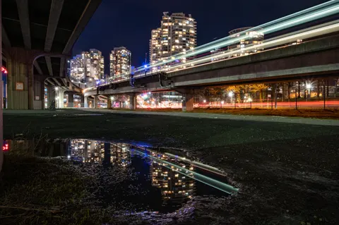 Light Trails 4K Wallpaper · city · 3840×2555