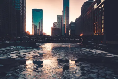 Chicago Skyline 4K Wallpaper · city · 3840×2563