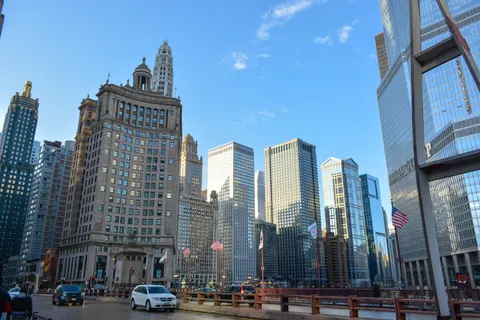 Chicago Skyline 4K Wallpaper · city · 3840×2560