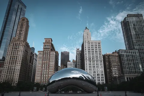 Chicago Skyline 4K Wallpaper · city · 3840×2560