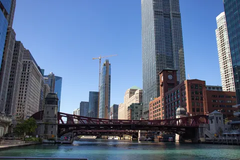 Chicago Skyline 4K Wallpaper · city · 3840×2560