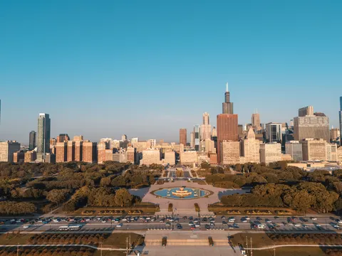 Chicago Skyline 4K Wallpaper · city · 3840×2880