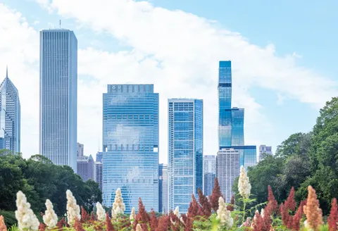 Chicago Skyline 4K Wallpaper · city · 3840×2629