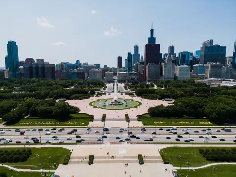 Chicago Skyline 4K Wallpaper · city · 3840×2880