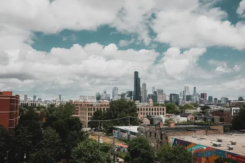 Chicago Skyline 4K Wallpaper · city · 3840×2560