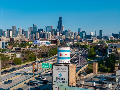 Chicago Skyline 4K Wallpaper · city · 3840×2880