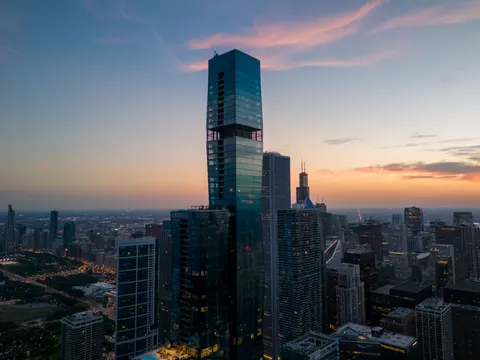 Chicago Skyline 4K Wallpaper · city · 3840×2880