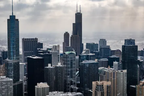 Chicago Skyline 4K Wallpaper · city · 3840×2560
