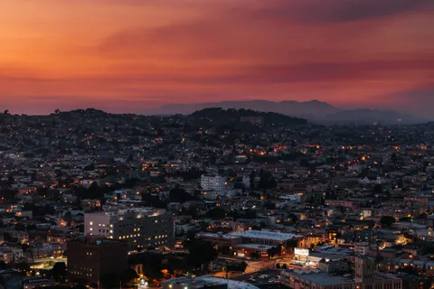 LA at Night 4K Wallpaper · city · 3840×2560