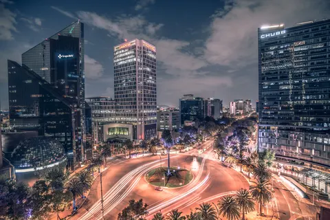LA at Night 4K Wallpaper · city · 3840×2561
