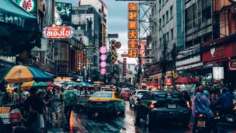 Bangkok Skyline 4K Wallpaper · city · 3840×2160