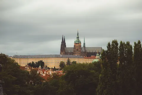 Prague Rooftops 4K Wallpaper · city · 3840×2560
