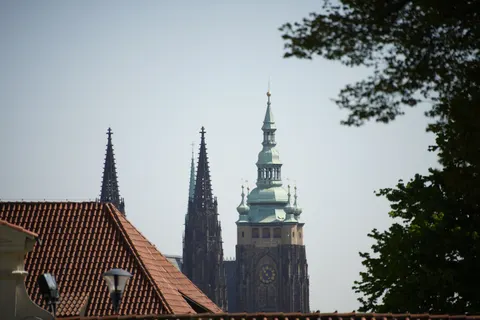Prague Rooftops 4K Wallpaper · city · 3840×2560