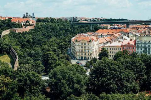 Prague Rooftops 4K Wallpaper · city · 3840×2560