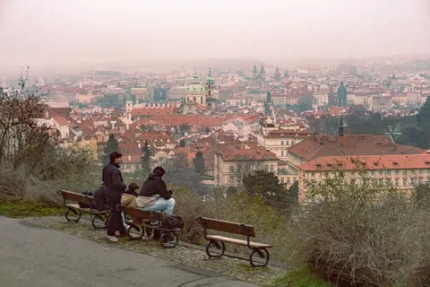 Prague Rooftops 4K Wallpaper · city · 3840×2560
