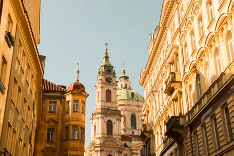 Prague Rooftops 4K Wallpaper · city · 3840×2560