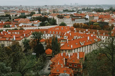 Prague Rooftops 4K Wallpaper · city · 3840×2560