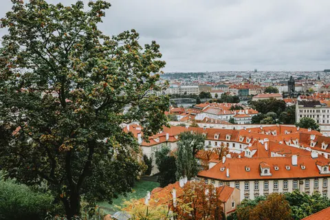 Prague Rooftops 4K Wallpaper · city · 3840×2560