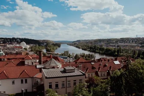 Prague Rooftops 4K Wallpaper · city · 3840×2560