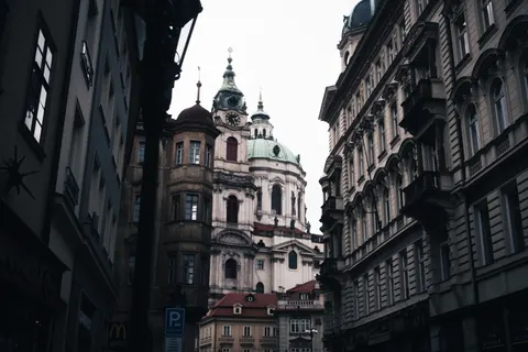 Prague Rooftops 4K Wallpaper · city · 3840×2560