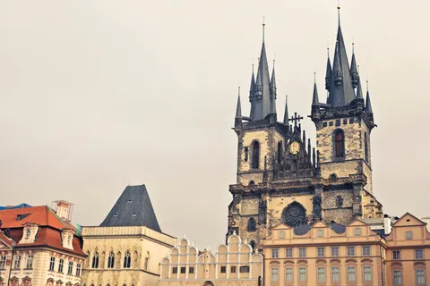 Prague Rooftops 4K Wallpaper · city · 3840×2560