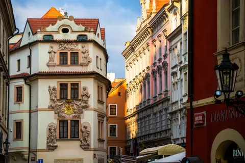 Prague Rooftops 4K Wallpaper · city · 3840×2560