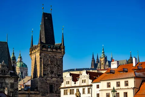 Prague Rooftops 4K Wallpaper · city · 3840×2560