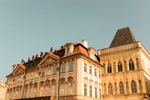 Prague Rooftops 4K Wallpaper · city · 3840×2560