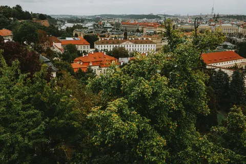 Prague Rooftops 4K Wallpaper · city · 3840×2560