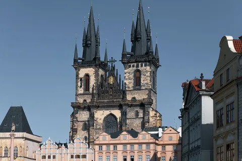 Prague Rooftops 4K Wallpaper · city · 3840×2560