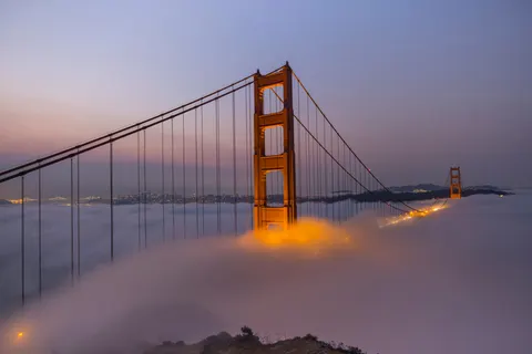 Golden Gate 4K Wallpaper · city · 3840×2561