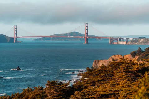 Golden Gate 4K Wallpaper · city · 3840×2560