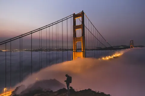 Golden Gate 4K Wallpaper · city · 3840×2561