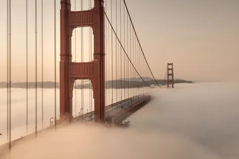 Golden Gate 4K Wallpaper · city · 3840×2561