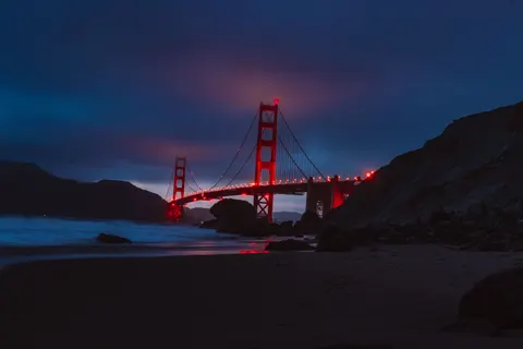 Golden Gate 4K Wallpaper · city · 3840×2560