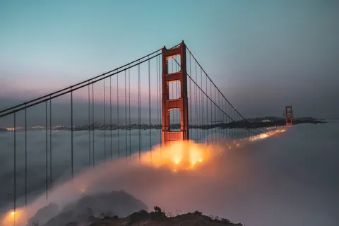 Golden Gate 4K Wallpaper · city · 3840×2561