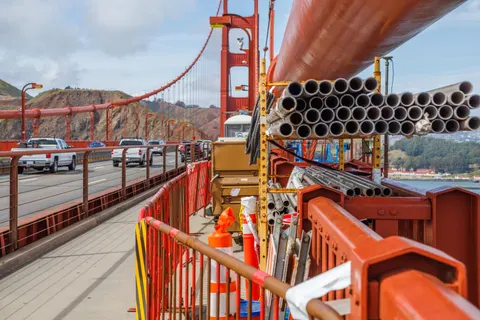 Golden Gate 4K Wallpaper · city · 3840×2560