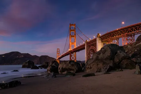 Golden Gate 4K Wallpaper · city · 3840×2553