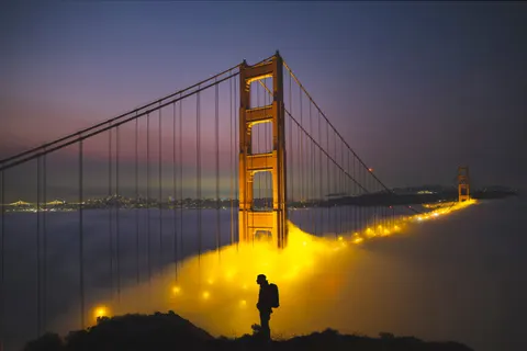 Golden Gate 4K Wallpaper · city · 3840×2556
