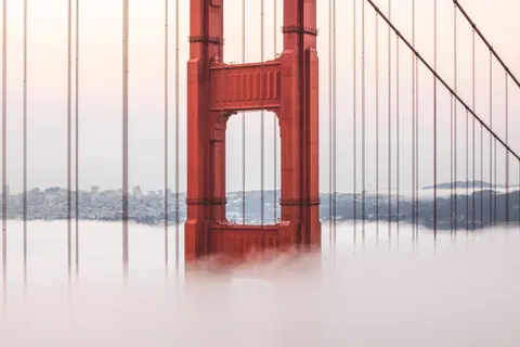 Golden Gate 4K Wallpaper · city · 3840×2561
