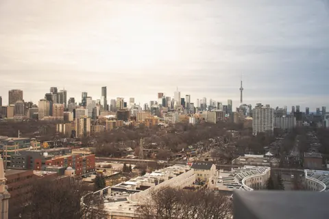 Rooftop View 4K Wallpaper · city · 3840×2560