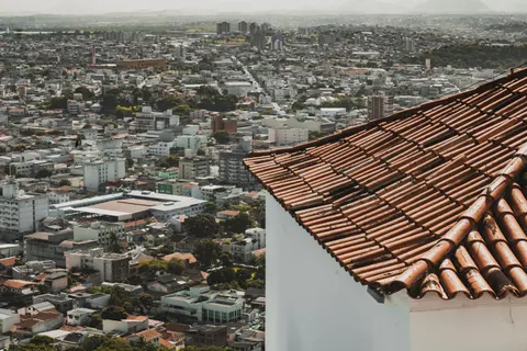 Rooftop View 4K Wallpaper · city · 3840×2560