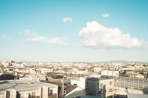 Rooftop View 4K Wallpaper · city · 3840×2560