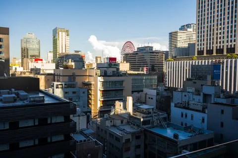 Rooftop View 4K Wallpaper · city · 3840×2560