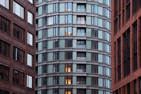 Glass Tower 4K Wallpaper · architecture · 3840×2560